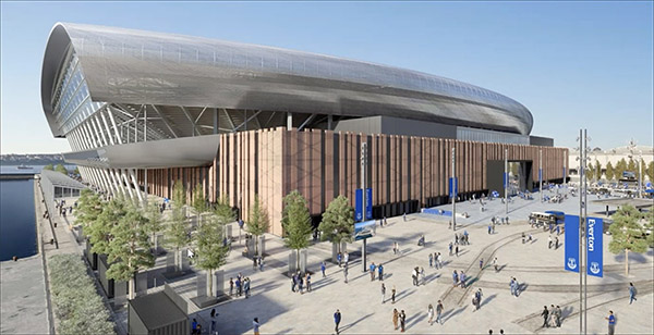Everton FC Stadium project by BDP